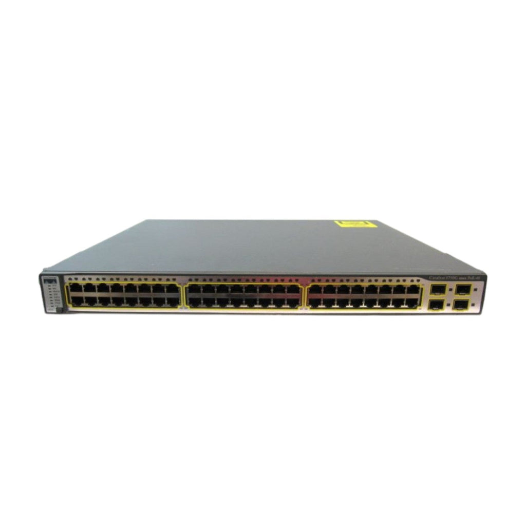 Catalyst 3750 48 10/100/1000T PoE + 4 SFP + IPB Image