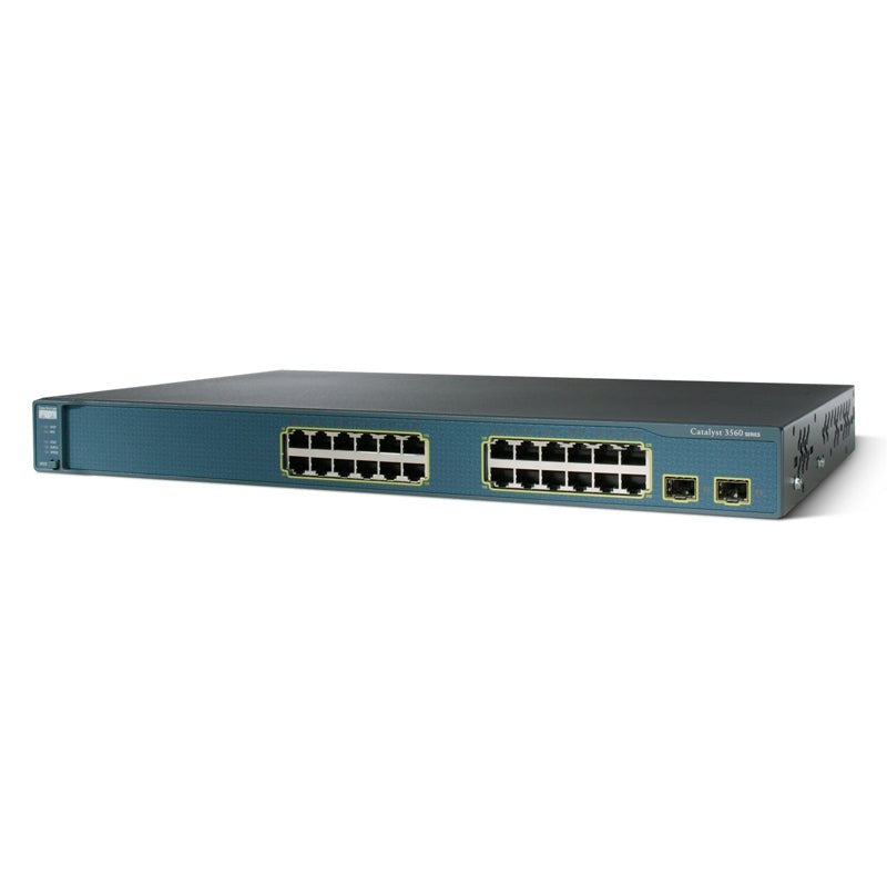 Catalyst 3560 24 10/100 PoE + 2 SFP + IPB Image