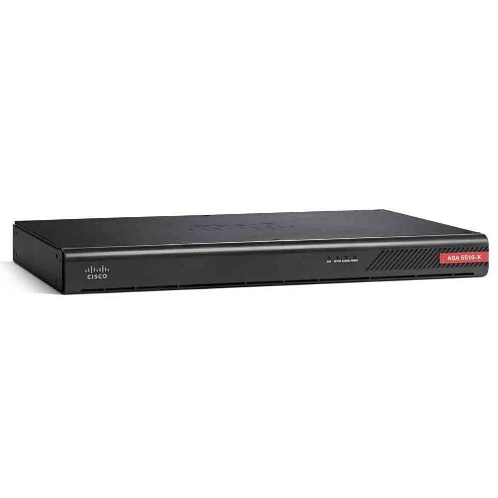 ASA5516-XwithFirePWR services,8GE,AC,3DES/AES REMANUFACTURED