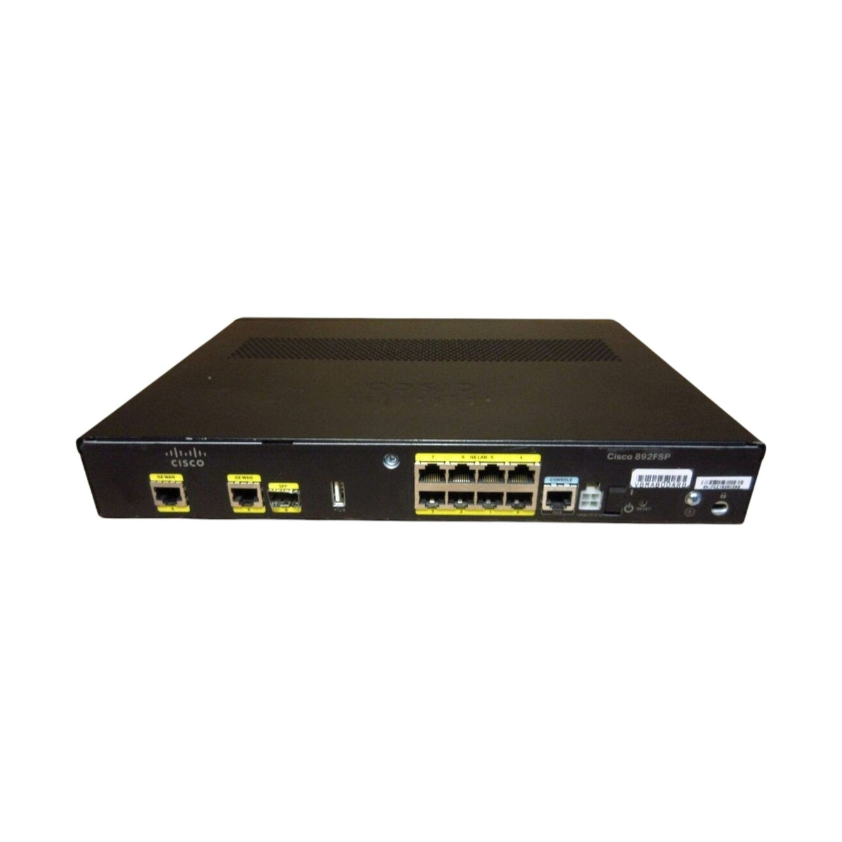 Cisco892FSP1GEand1GE/SFP HiPerfSecurityRouter REMANUFACTURED
