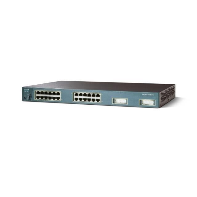 Catalyst 24x 10/100TX Ports. 2x GBIC Slots