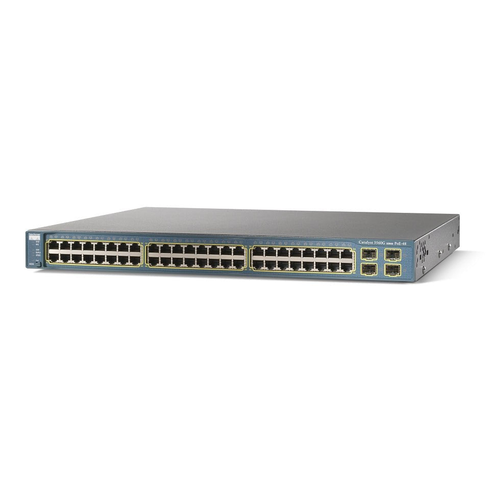 Catalyst3560 48x 10/100/1G w/POE  4x SFP  IP Base