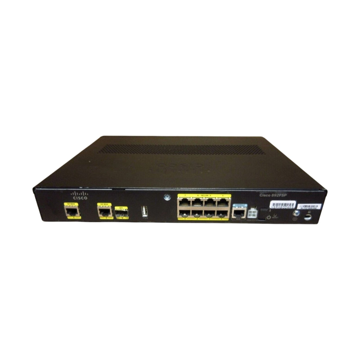 Cisco892FSP1GEand1GE/SFP HiPerfSecurityRouter REMANUFACTURED